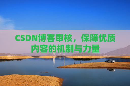 CSDN博客审核,保障优质内容的机制与力量